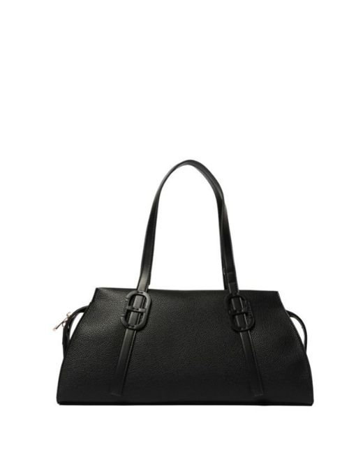 TOP CASE WITH OVAL T TWIN SET | 252TD828300006 NERO